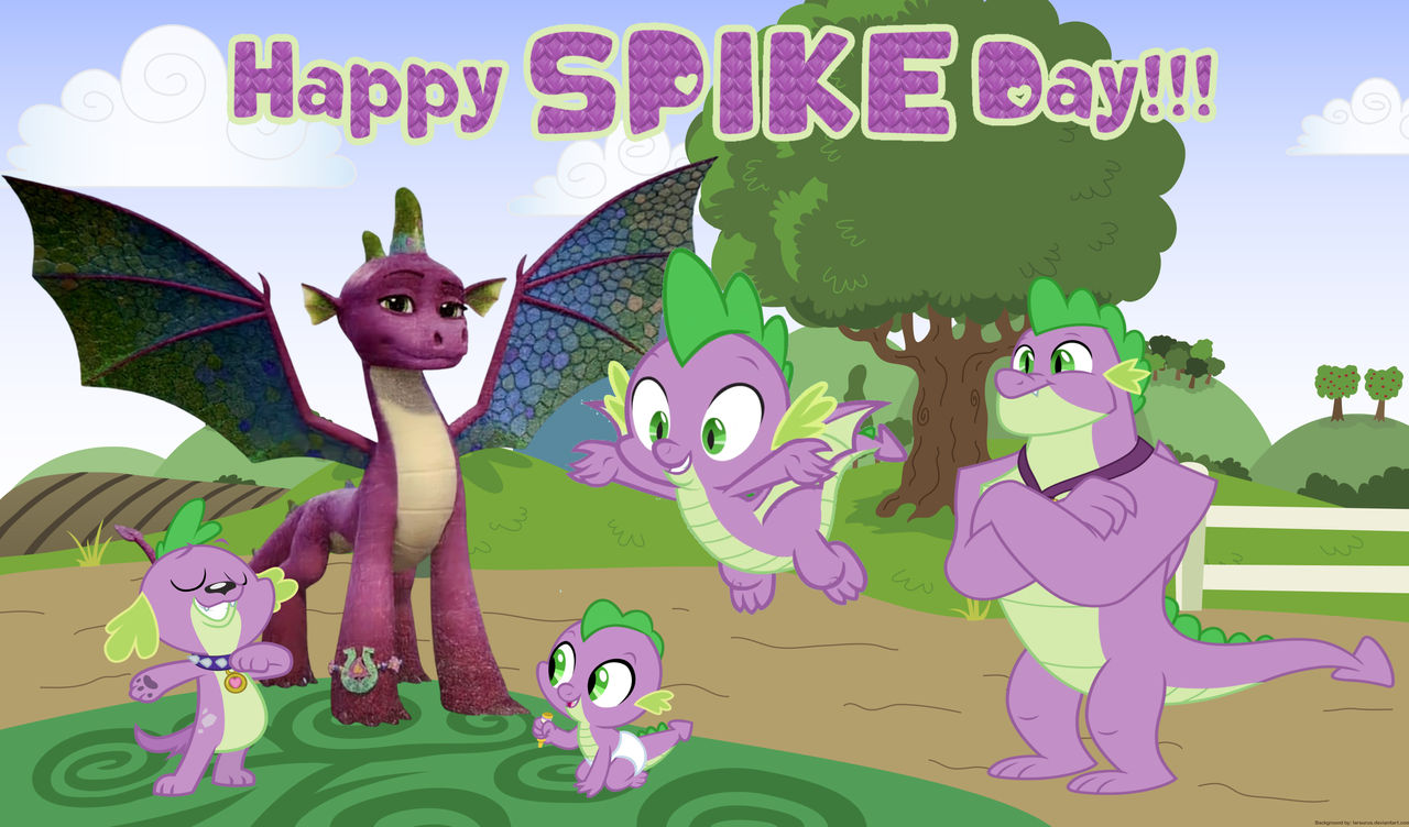 Spuke Day Happy Spike Day 2024 by ShieldWingArmorofGod on DeviantArt