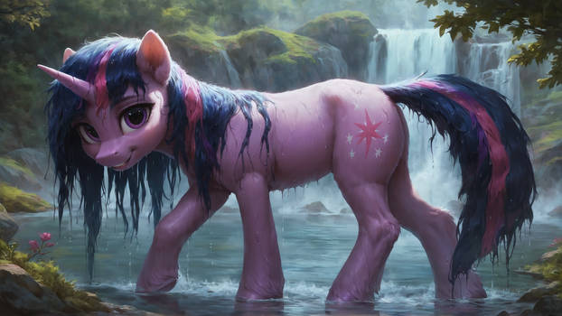 Wet Twilight Sparkle