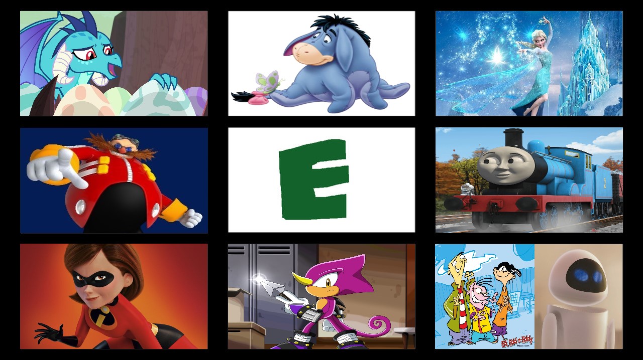 Characters starting with E by ShieldWingArmorofGod on DeviantArt