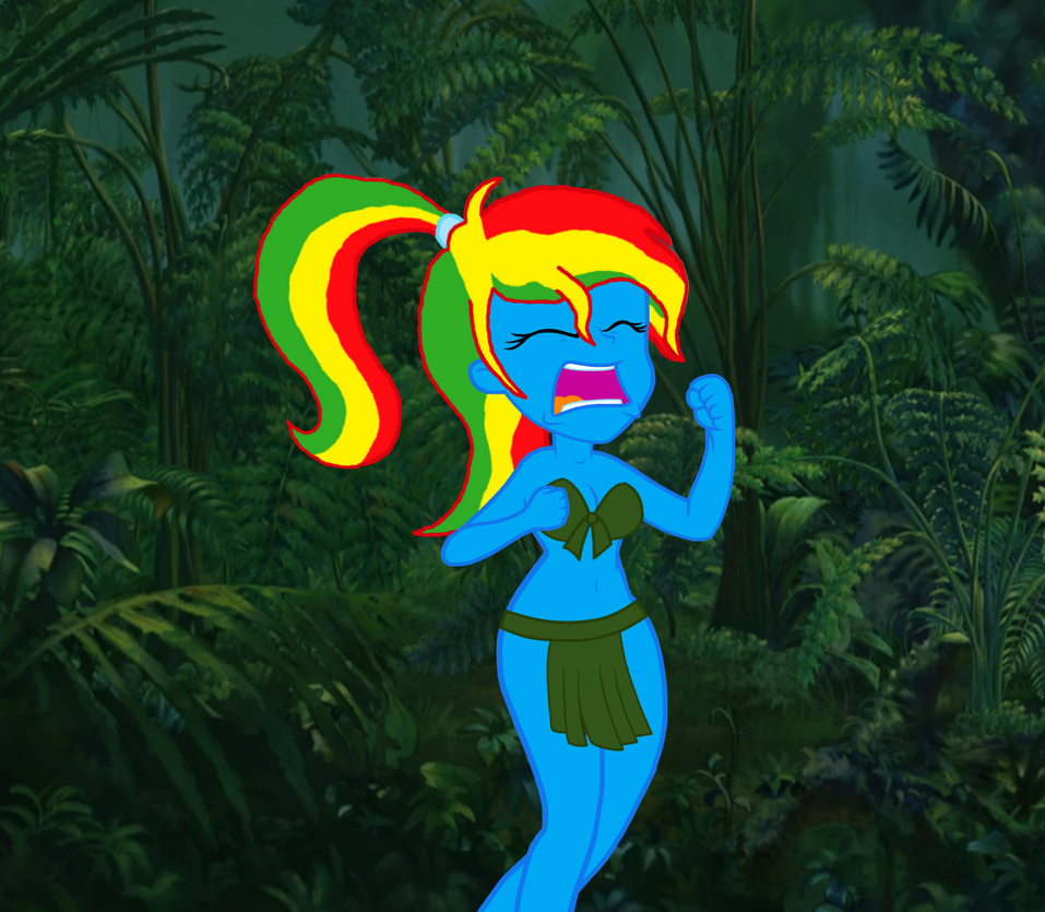 Royal Strength yell in the jungle by ShieldLightningArts on DeviantArt