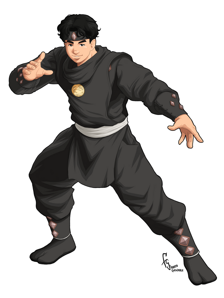 M.M. Power Rangers (Movie) - Black Frog Ninjetti by FranjoGutierrez on ...