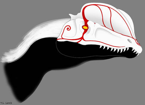 Grimm DilophoRaptor Head (Original)