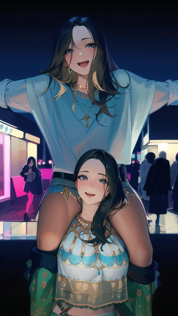 Cold Shoulder Deviantart Shoulder ride party by Bouftou07SR on DeviantArt