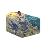 Pixel merman by Asano-nee