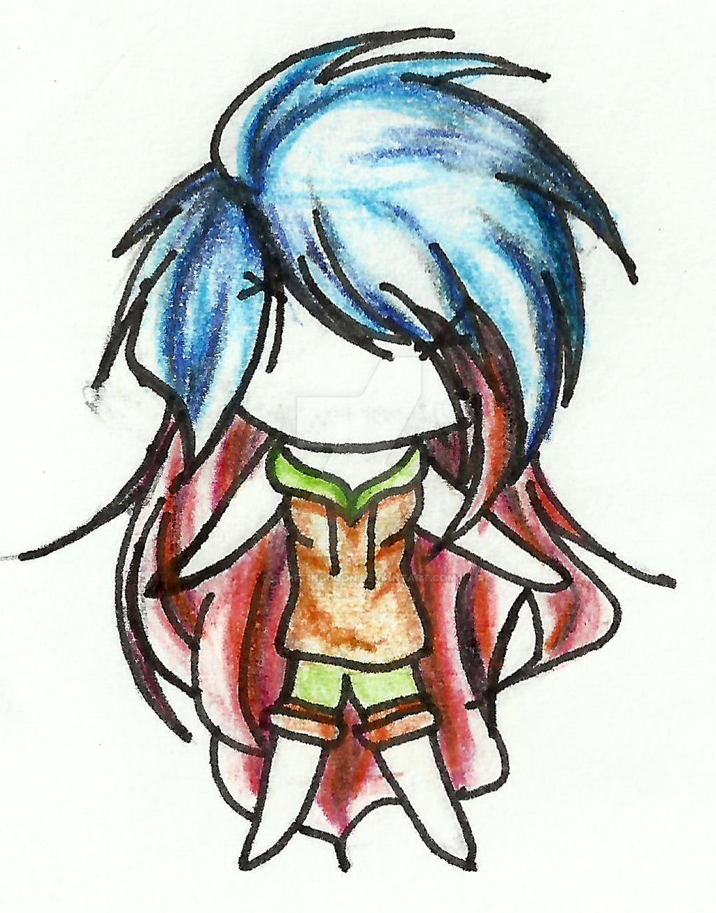 Chibi Raver Chibi Raven by CraftingCoon on DeviantArt