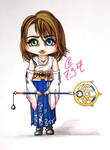 Chibi Yuna From Final Fantasy X by CraftingCoon