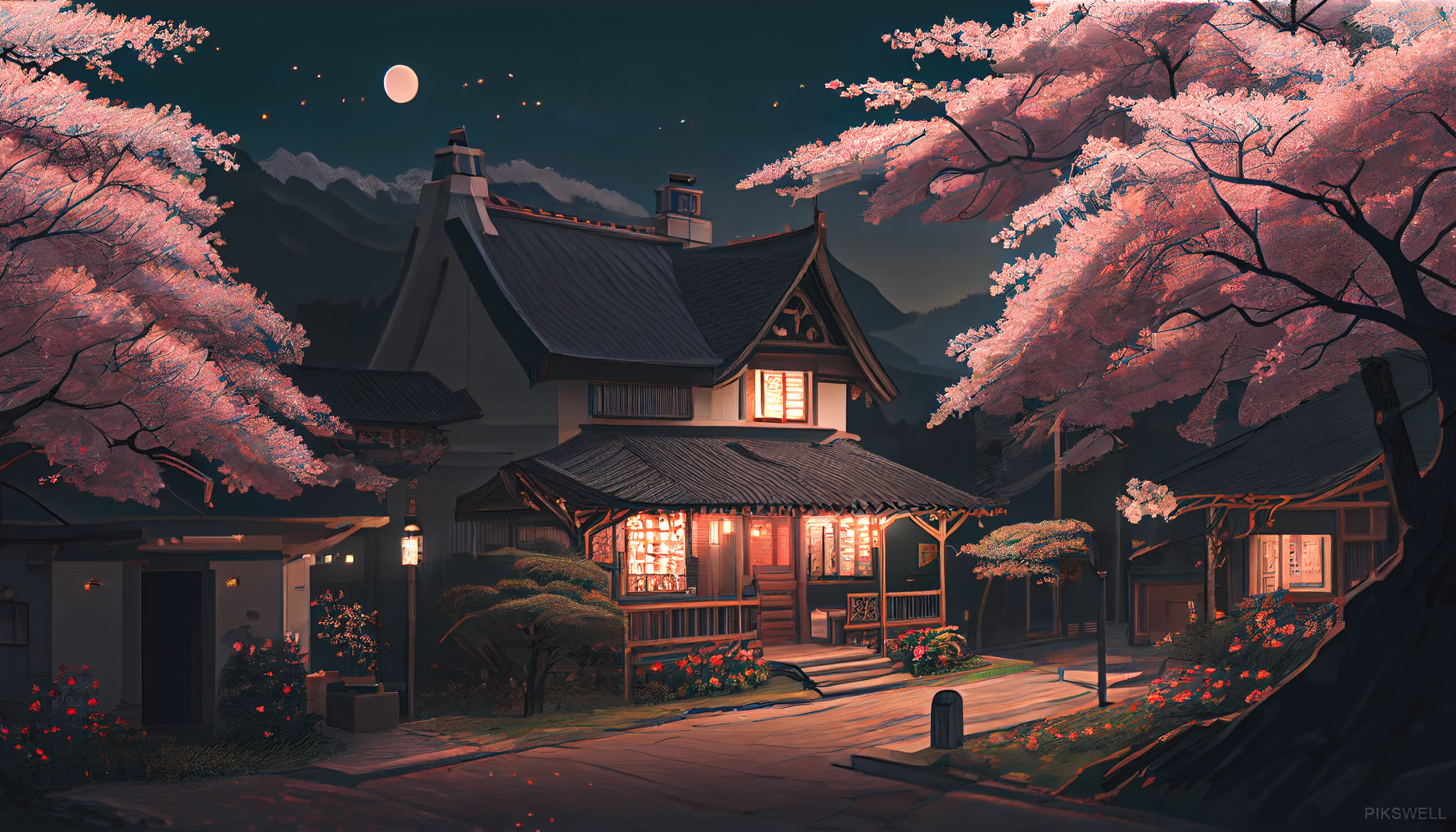 Lofi Anime Wallpaper by Pikswell on DeviantArt