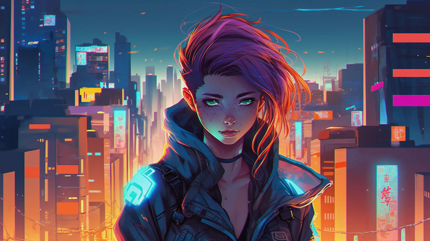 Cyberpunk Girl 3 by Pikswell on DeviantArt