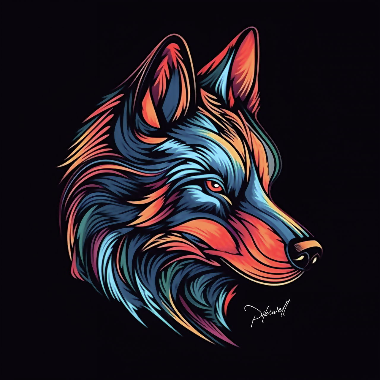 Wolves Vector Graphics Vector : Wolf by Pikswell on DeviantArt