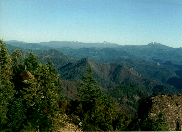 A lookout station..