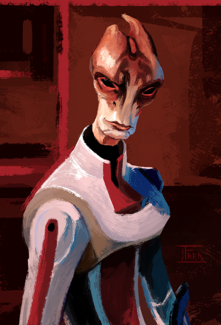 Mordin during the Omega years