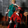 Cosplay Alucard x Victoria Seras -Hellsing