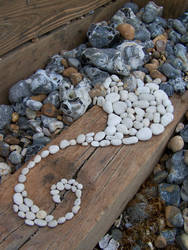 Chalk Pebble spiral