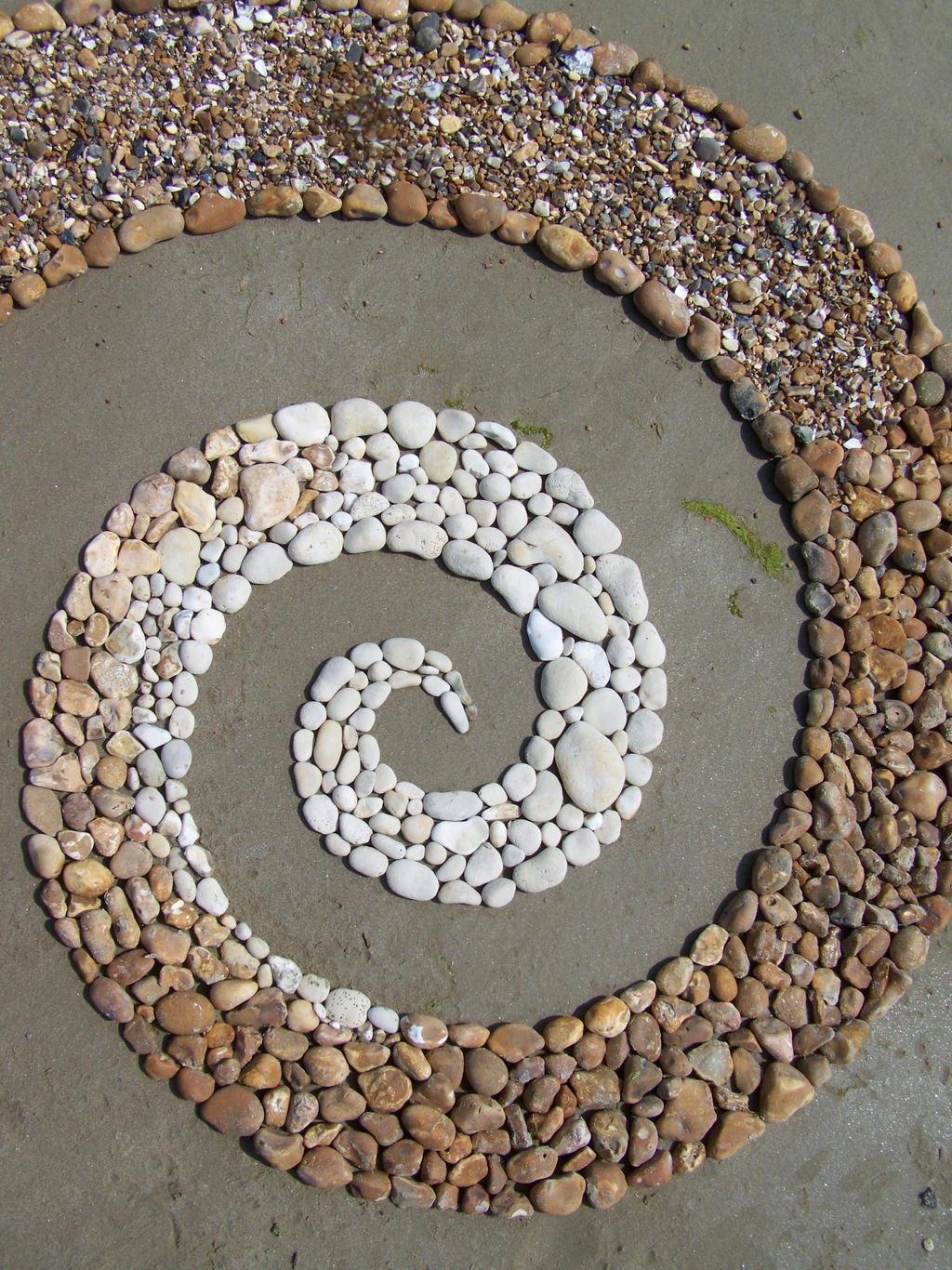 Chalk,Sandstone spiral