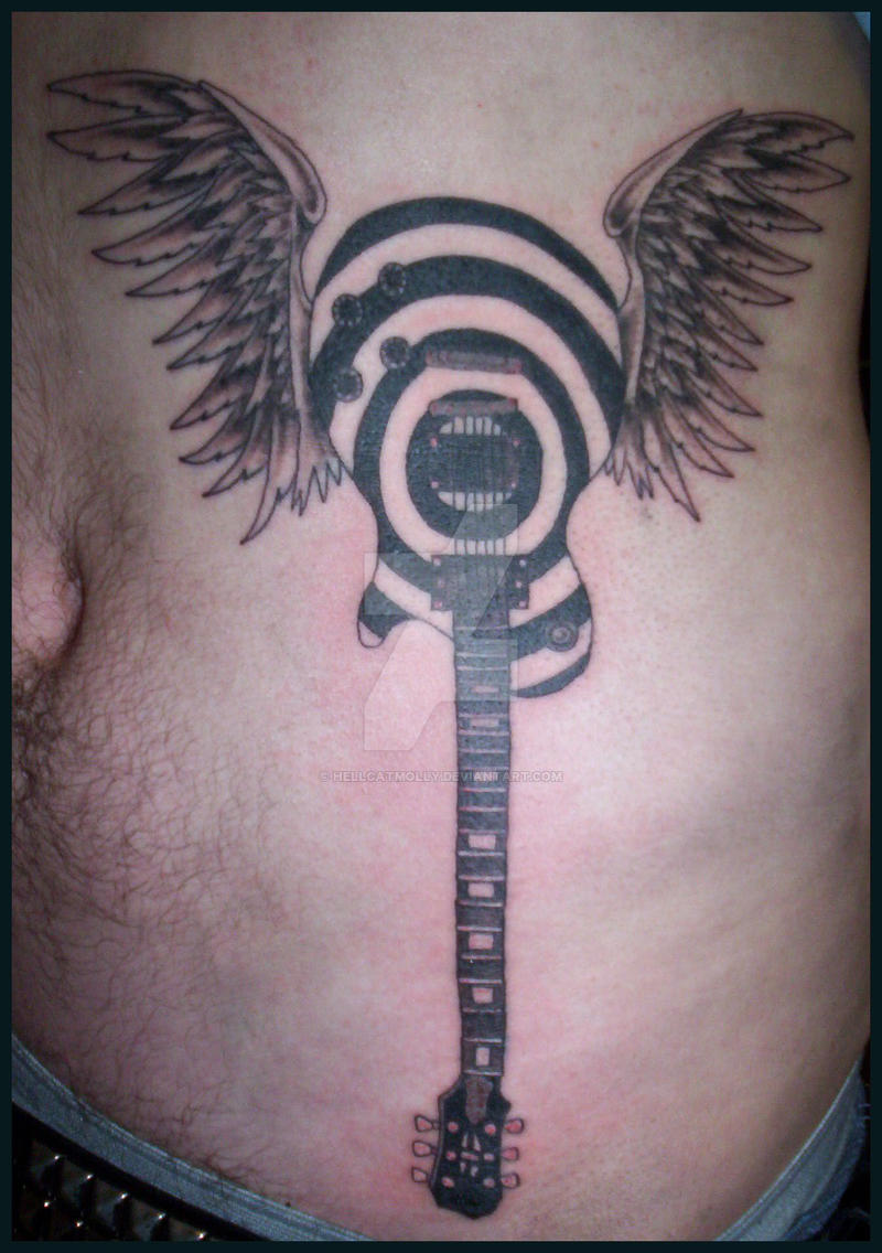 Zakk Wyld Guitar tattoo