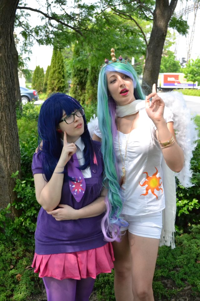 Princess Celestia And Twilight Sparkle