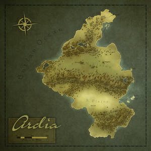 Ardia - Regional Fantasy Map