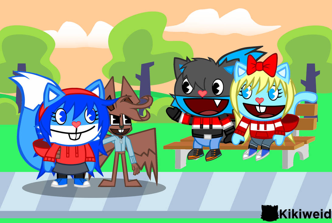 (HTF) A Double Date (KiXNoumi and JaXNataly) :3 by Kikiweid on DeviantArt