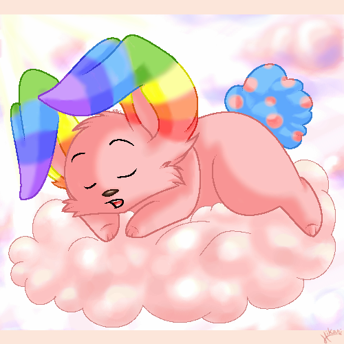 - RAINBOW BUNNY :D.