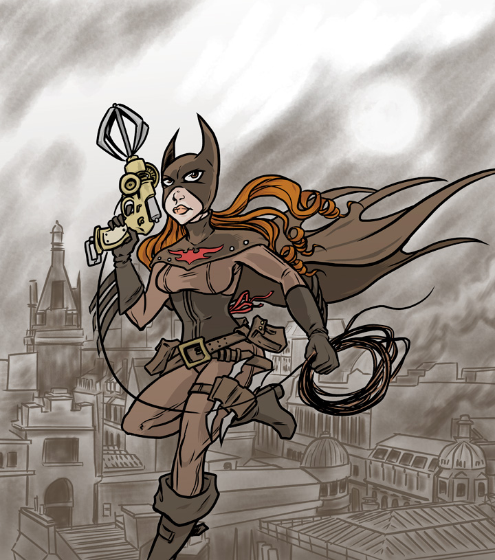 Steampunk Batgirl