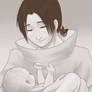 Itachi and littke Sasuke