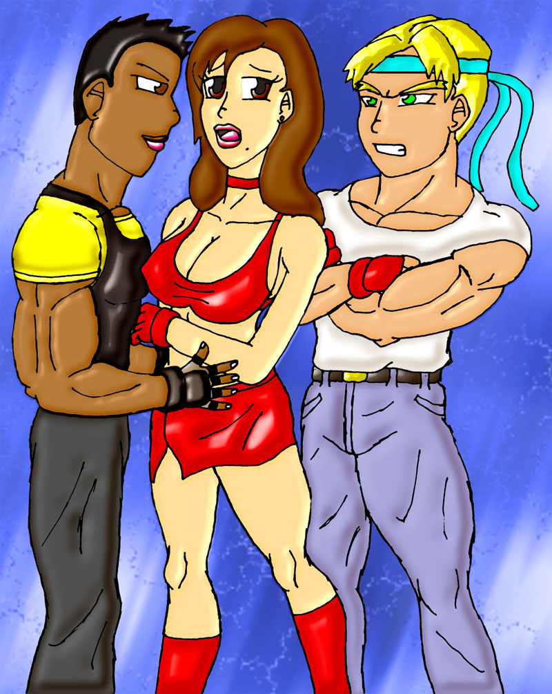 Streets of Rage Threesome