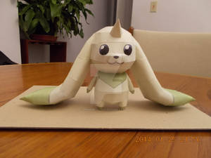 Terriermon Papercraft