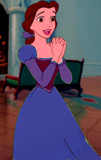 Belle In Purple by Kinola14 on DeviantArt