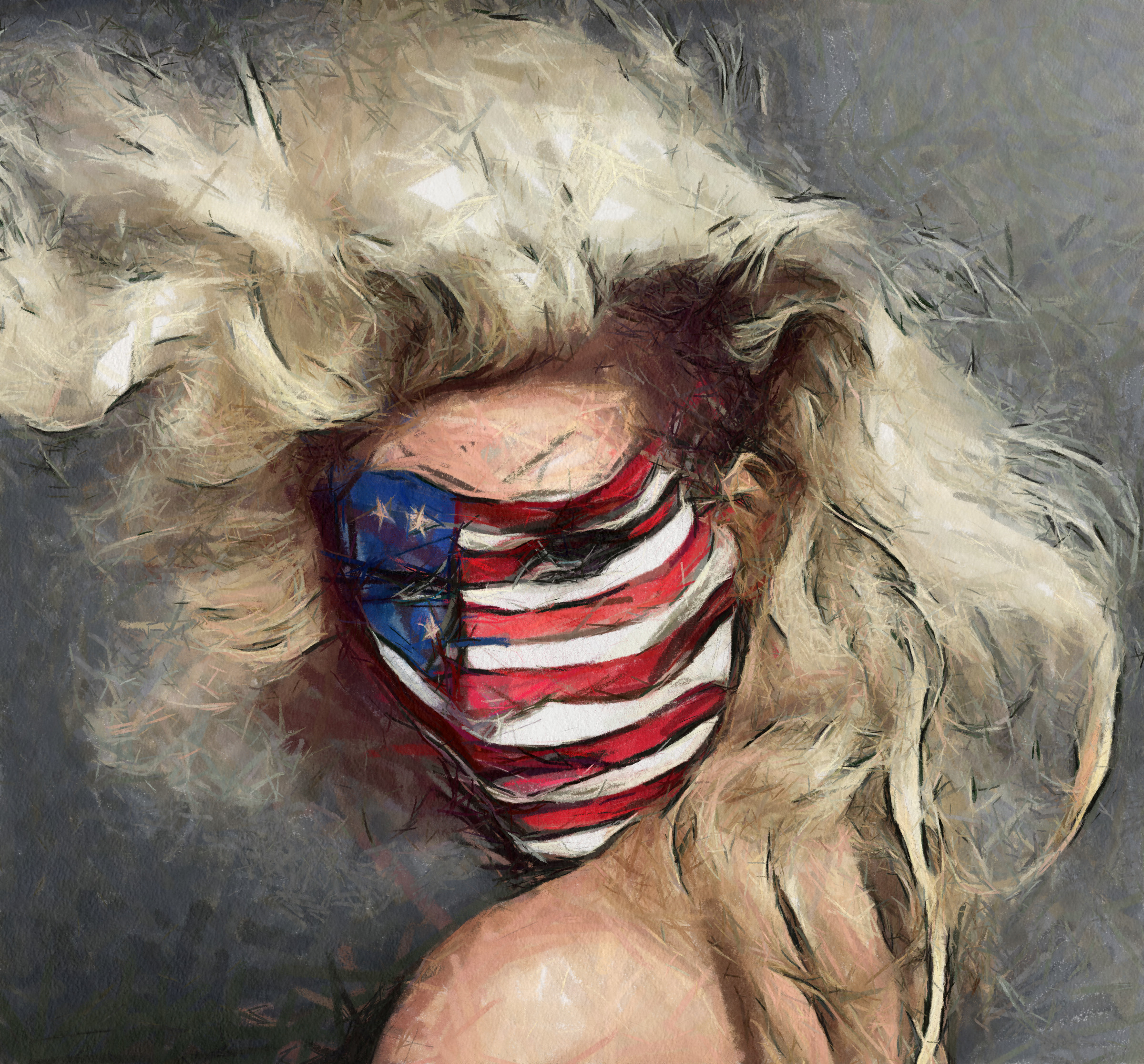 Ke$ha Face Paint USA