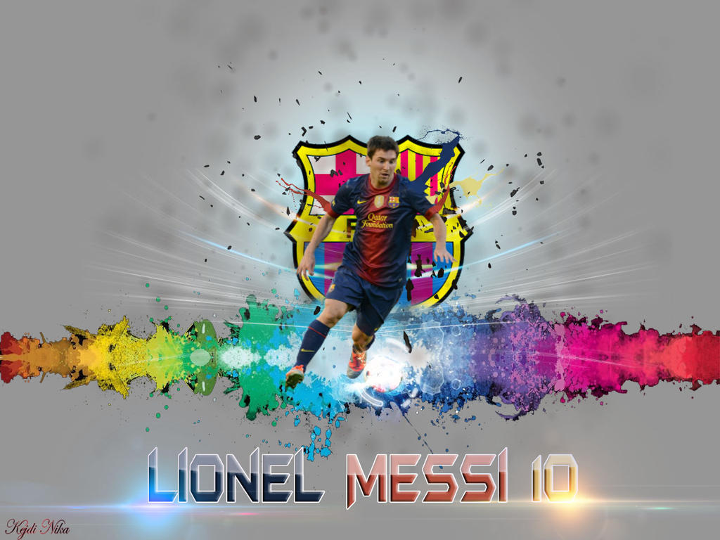 Lionel Messi / Wallpaper by Baron997 on DeviantArt