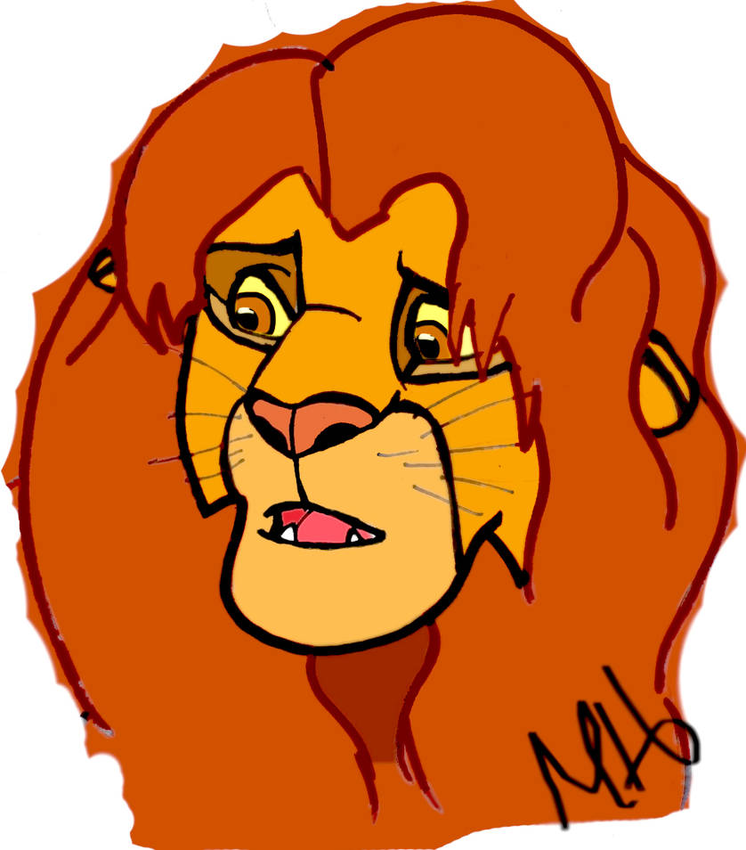 Simba 2 - Color by Mellow0417 on DeviantArt