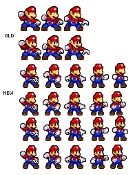 Mario Parry Sprites (Re-edit) by JairoRamirez100 on DeviantArt