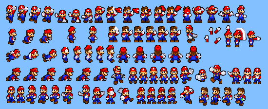 More Mario Custom Sprites by JairoRamirez100 on DeviantArt