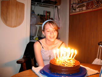 Kaitlyn's 15th Birthday Cake