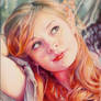 Yulia Colour Pencil Portrait