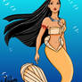 Pinup Mermaids: Pocahontas