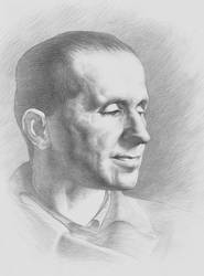 Bertolt Brecht Portrait
