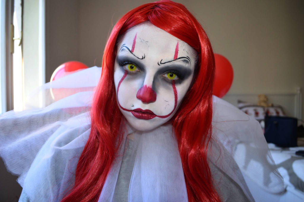 Pennywise Makeup by SoppiBoop on DeviantArt