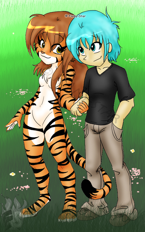 Twokinds : Flora and Trace