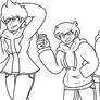 Eddsworld guys Lineart(free to color)