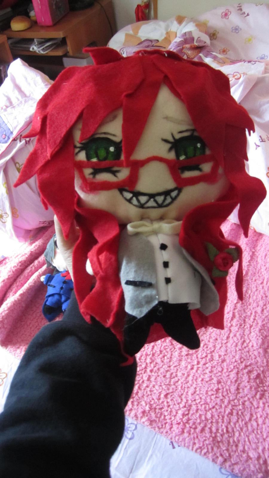 Grell Sutcliffe plushie