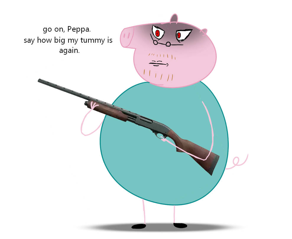 Daddy Pig Rapper Daddy Pig Had Enough by SplatPad on DeviantArt