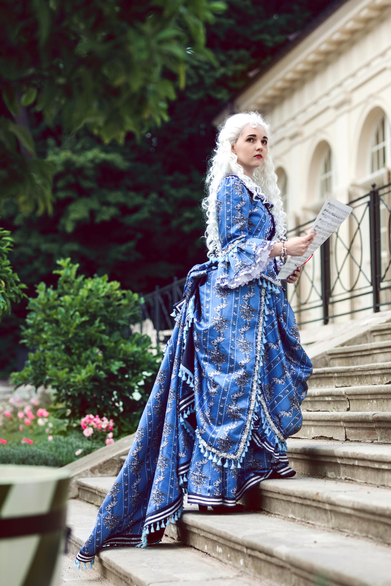 christine daae blue dress Christine phantom of the opera dresses