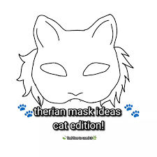 THERIAN mask base by Jackson-bunnyUwU on DeviantArt