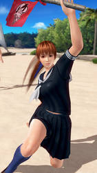 DoAX3 Kasumi -Black Sailor Uniform- (Pack)