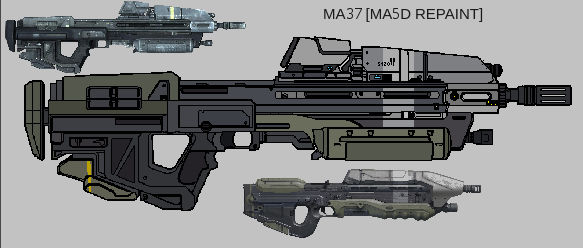 Ma5 Variations MA37, Halo 5 MA5D paint job by Halo-Girl2531 on DeviantArt