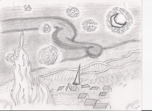 starry night by kidswithguns90 on DeviantArt