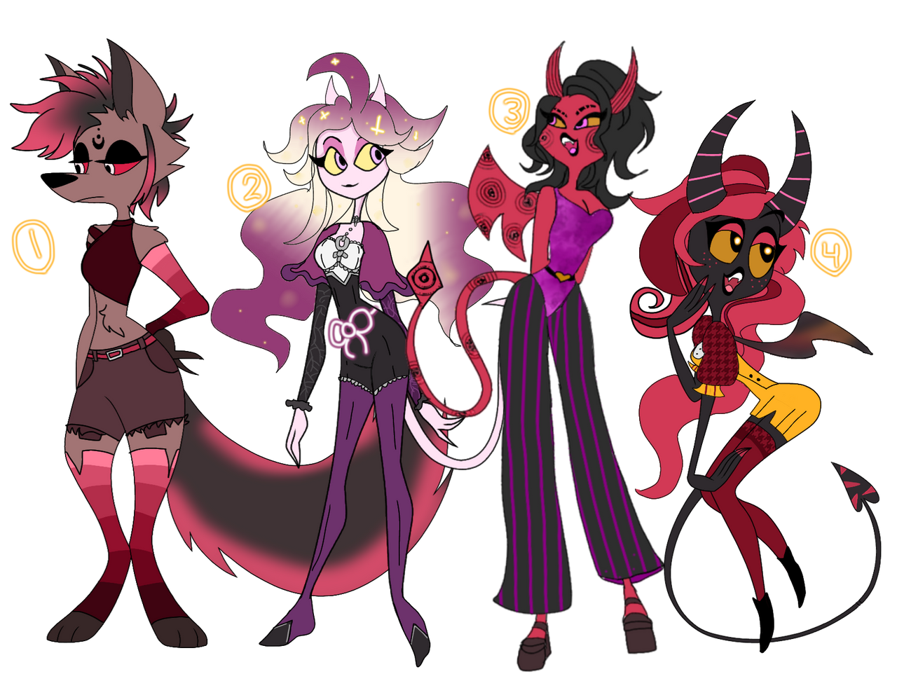 Helluva Hazbin Adopts #58 CLOSED