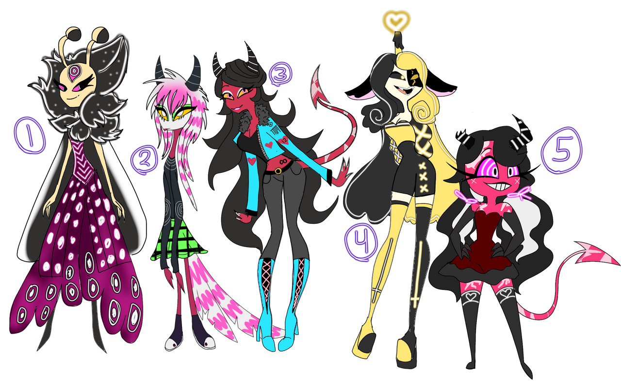 Helluva Hazbin Adopts #59 CLOSED