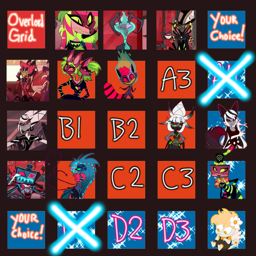 Overlord Hazbin Grid OPEN